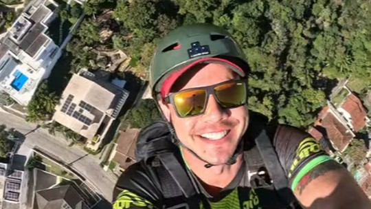 Queda de parapente em Niterói: Homem já havia saltado antes