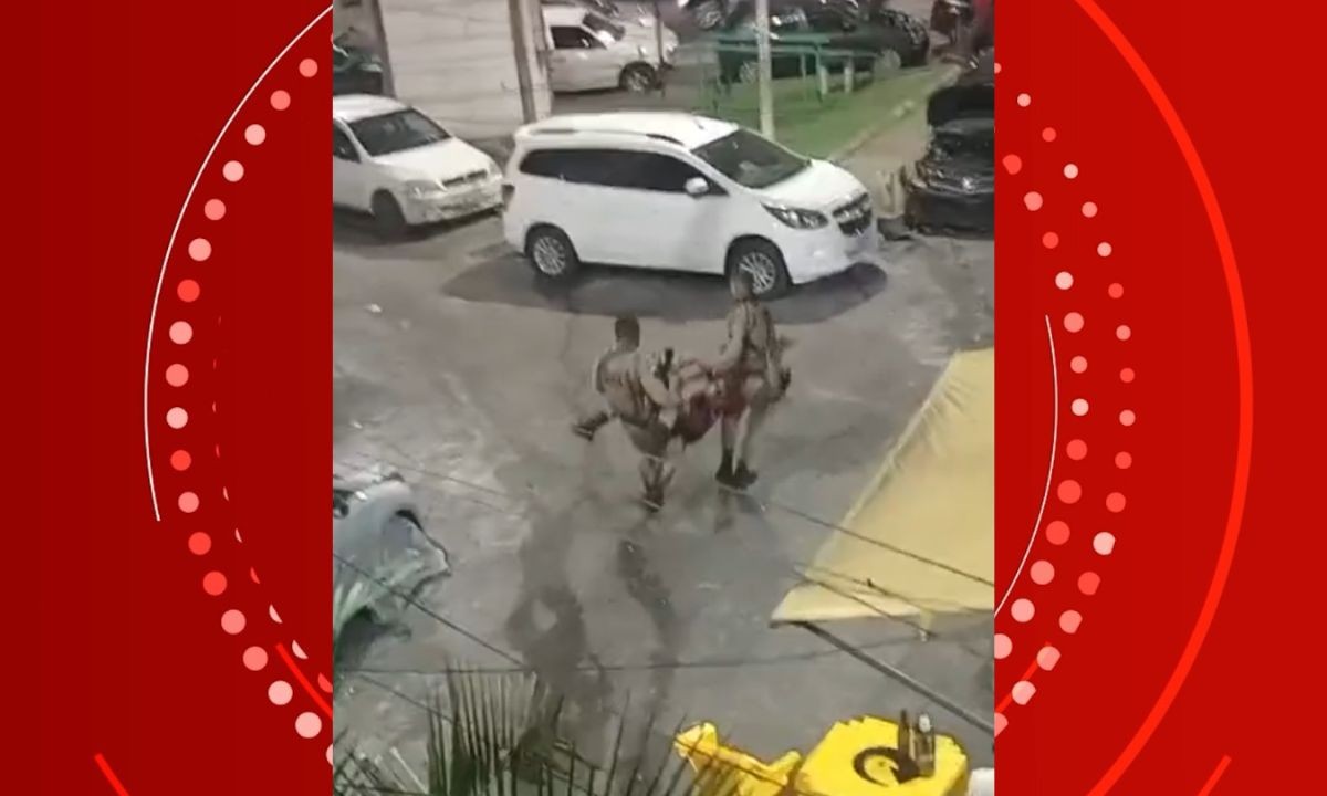 Troca de tiros termina com PM e dois suspeitos baleados em Salvador 