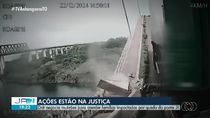 DNIT negocia mutirões para atender famílias afetadas por queda de ponte entre TO e MA