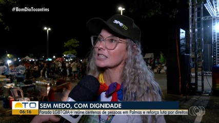 Parada LGBTQIAPN+ reúne centenas de pessoas em Palmas