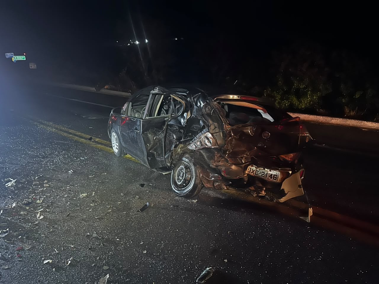 Motorista embriagado dorme ao volante, invade contramão e deixa cinco feridos na BR-494, em MG