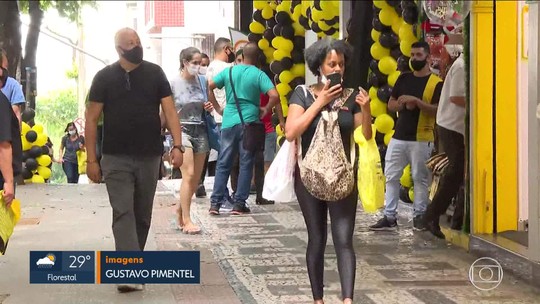 Black Friday: consumidores vão às compras em busca de descontos em Belo Horizonte - Programa: MG1 