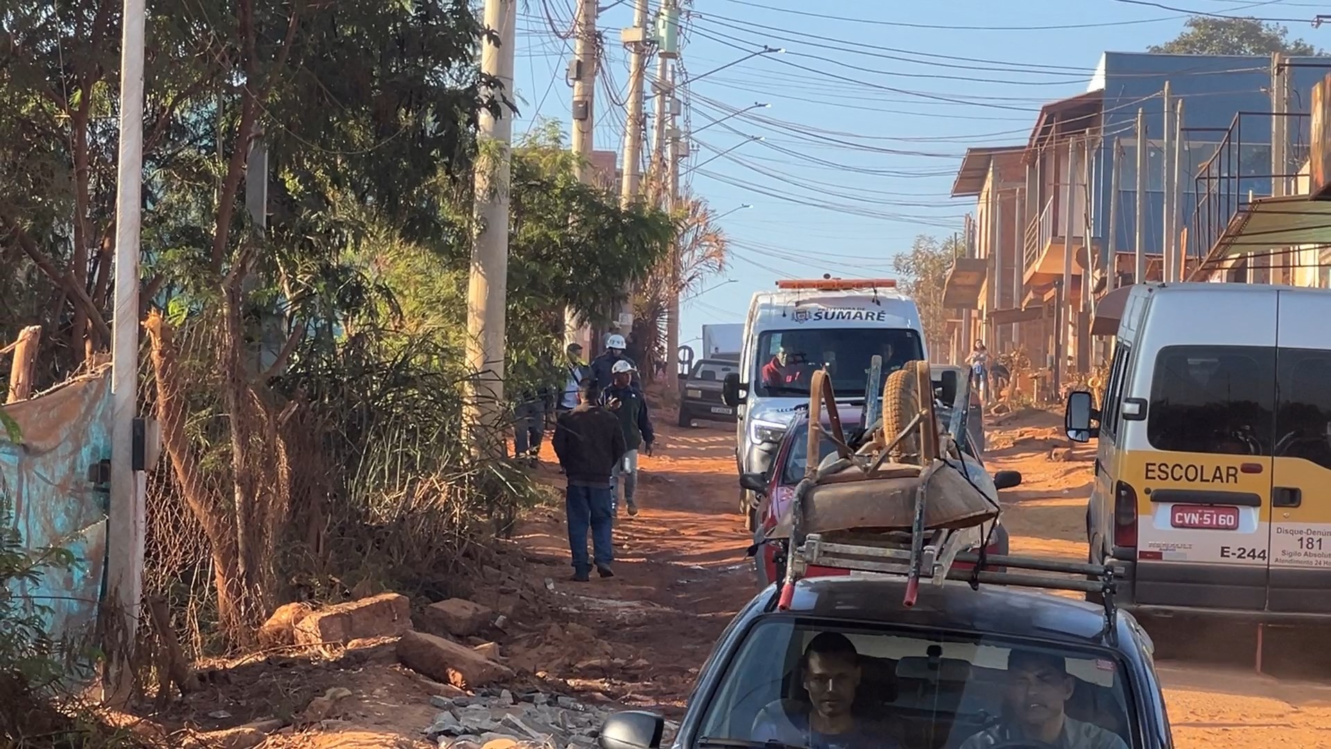Polícia Militar cumpre reintegração de posse na Vila Soma, em Sumaré