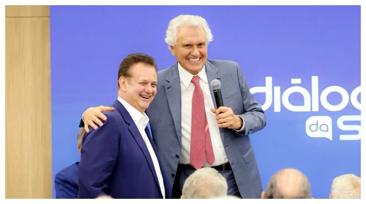 Após desistência de Ratinho Jr, Kassab se encontra com Ronaldo Caiado em SP para falar de candidatura à presidência