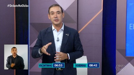 Terceiro bloco do debate do segundo turno entre candidatos ao governo do Tocantins