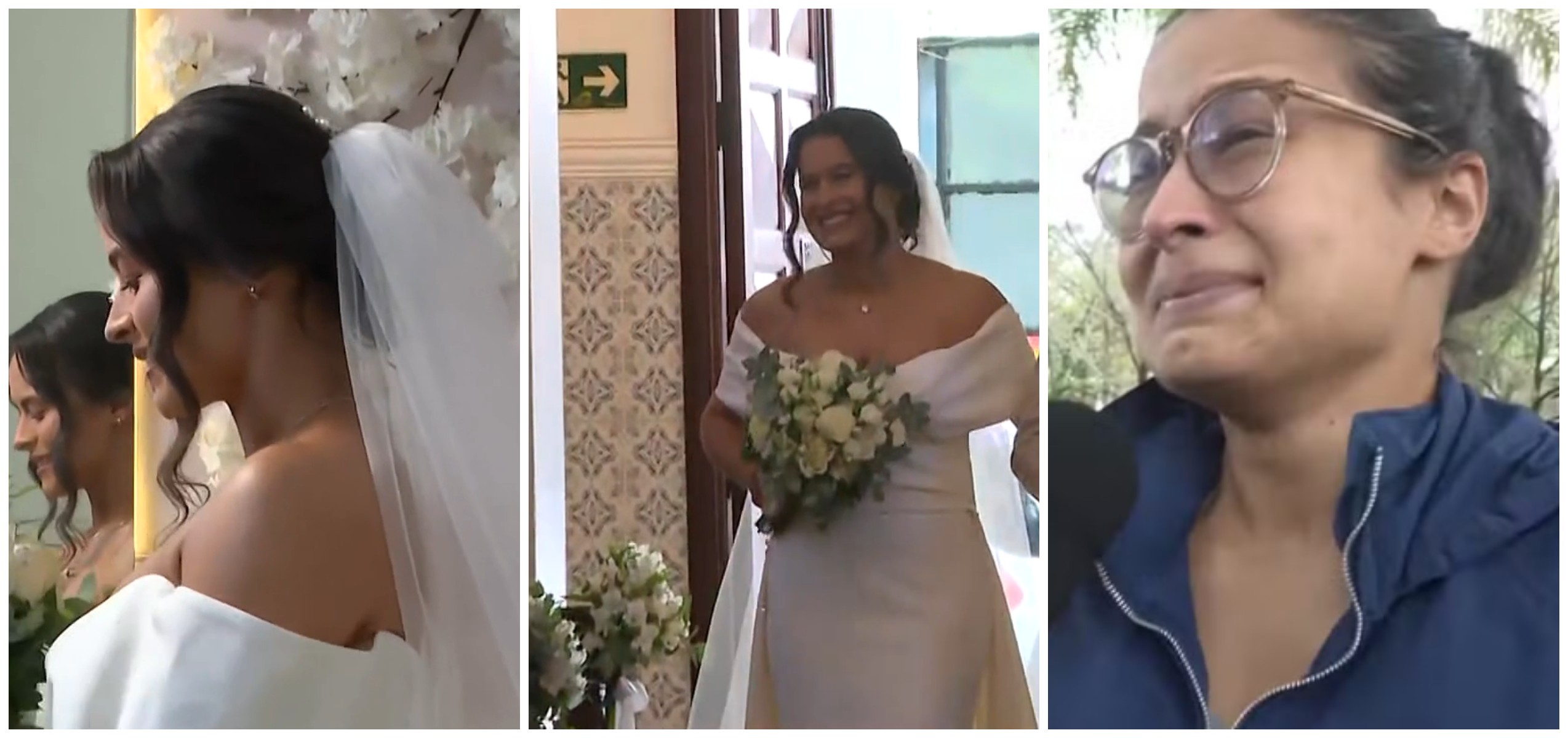 VÍDEO: noiva que chorou ao vivo após calote de ateliê consegue vestido e se casa em Guarulhos, na Grande SP