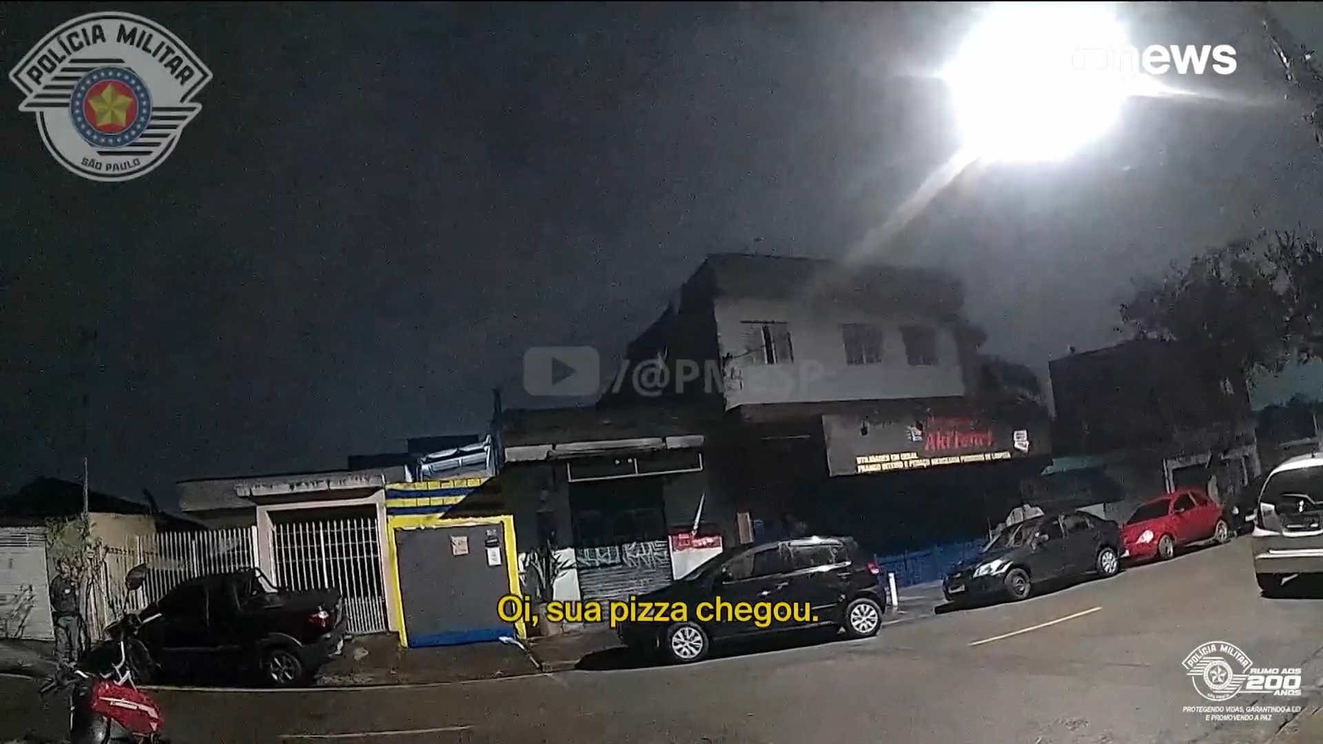 ÁUDIO: mulher simula pedido de pizza em ligação para o 190, e agressor é preso por violência doméstica em SP