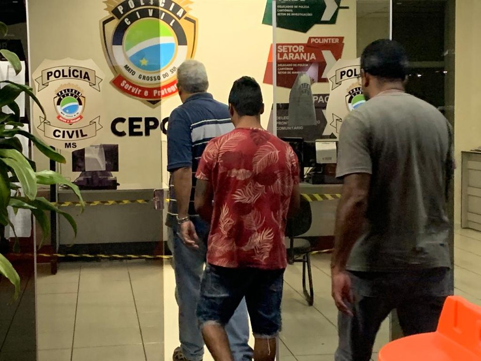 Ex-marido da estudante foi preso no dia 25 de abril de 2020 em Campo Grande — Foto: Alexandre Cabral/TV Morena