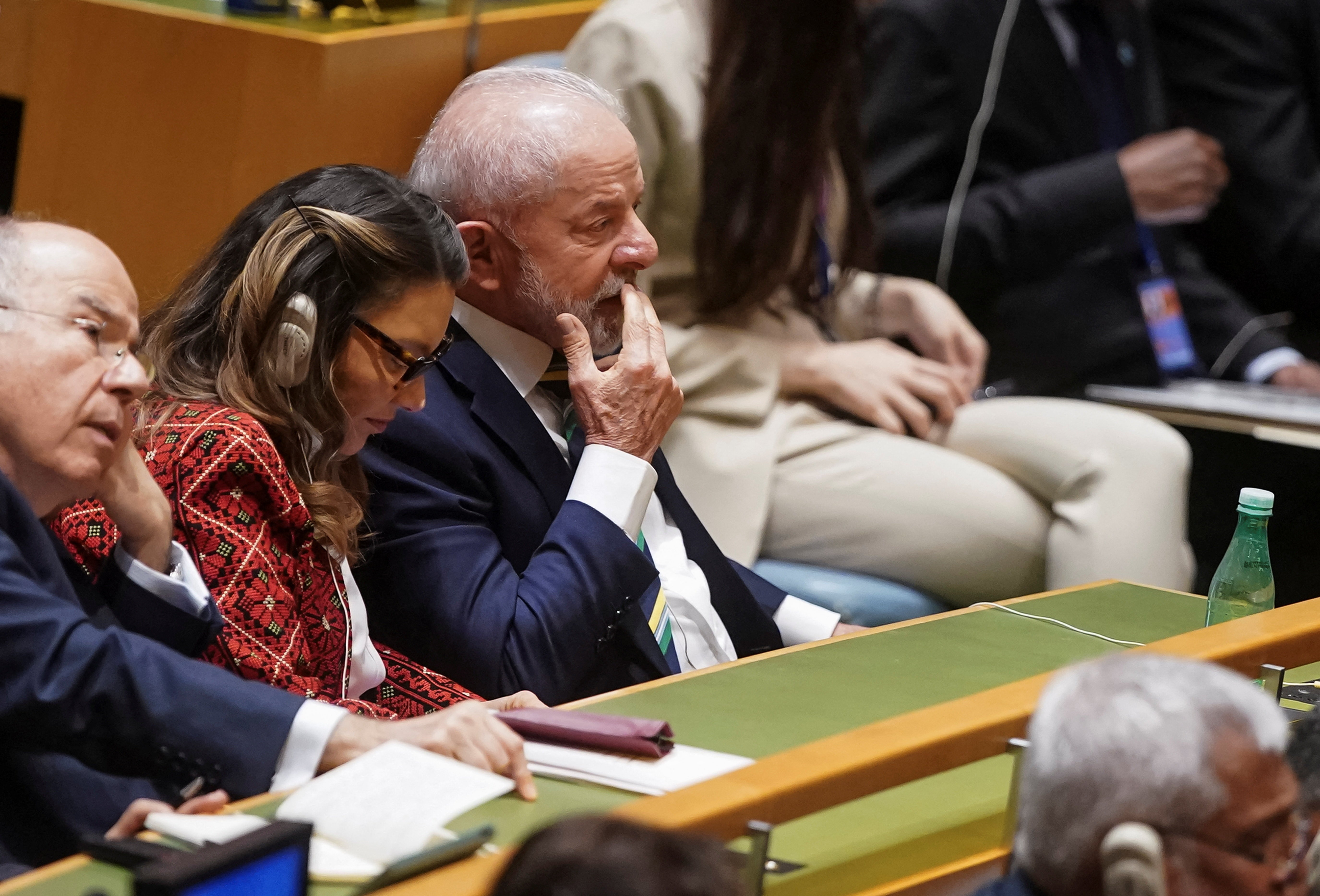 É #FAKE que Trump proibiu Janja de circular em Nova York em viagem para reunião da ONU