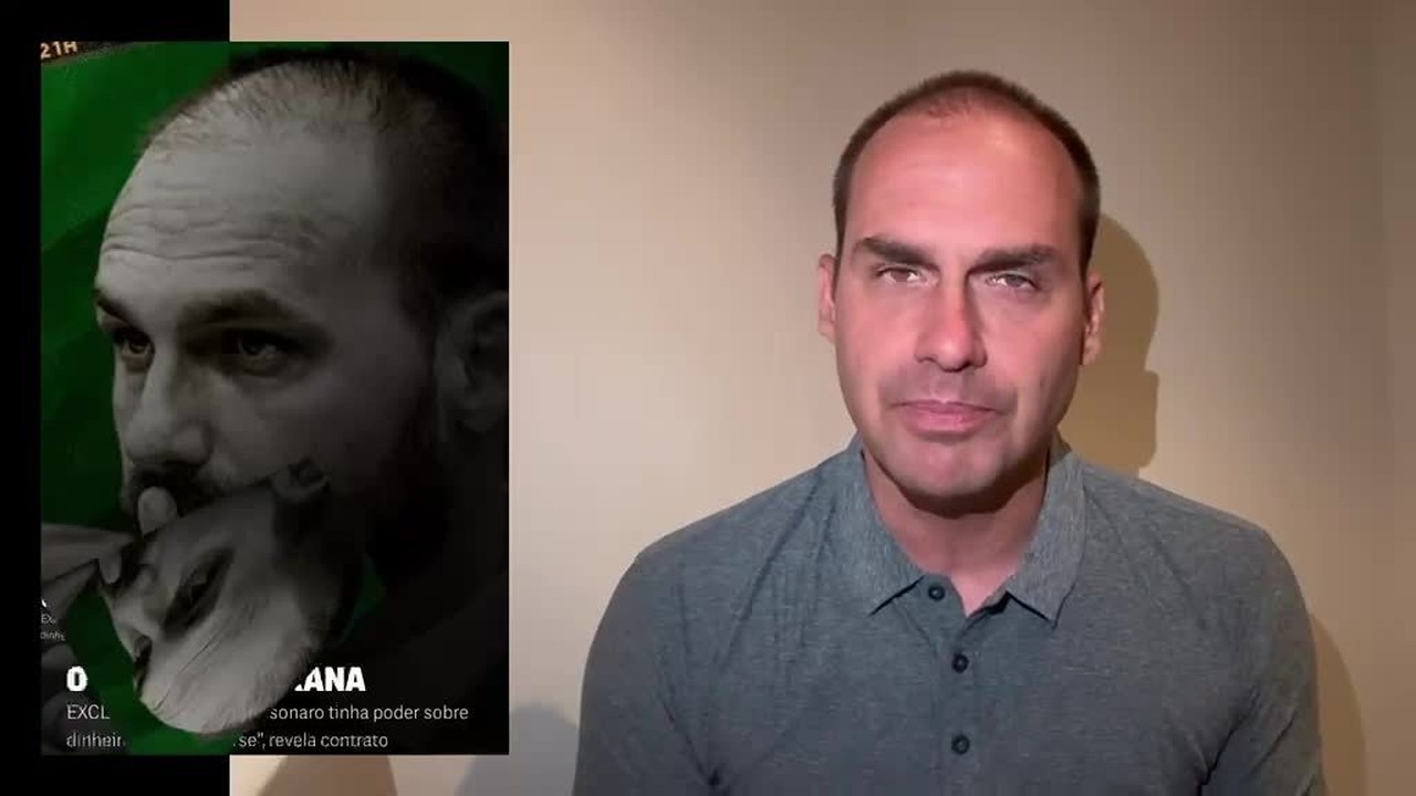 Eduardo Bolsonaro nega ter atuado como produtor de filme que recebeu dinheiro de Vorcaro; função incluía captação de recursos, diz site