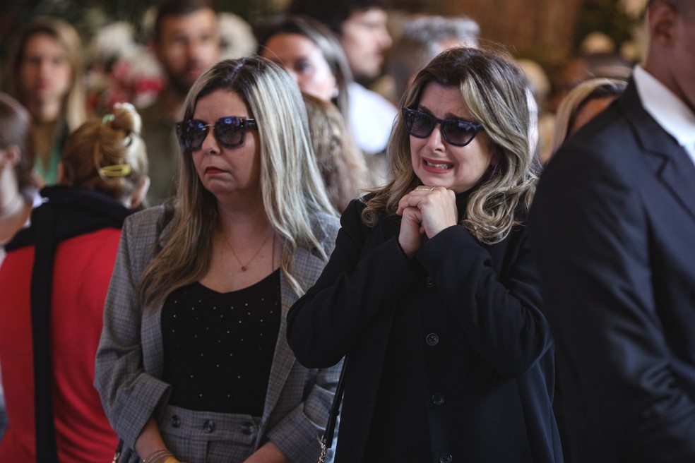 Mylena Ciribelli no velório de Preta Gil. — Foto: Victor Chapetta - Agnews
