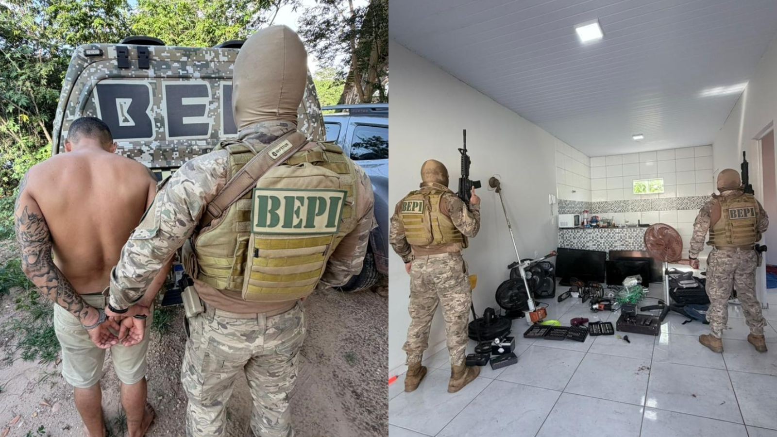 Suspeitos de assalto a família em sítio em Teresina são presos e confessam crime; Um deles conhecia as vítimas