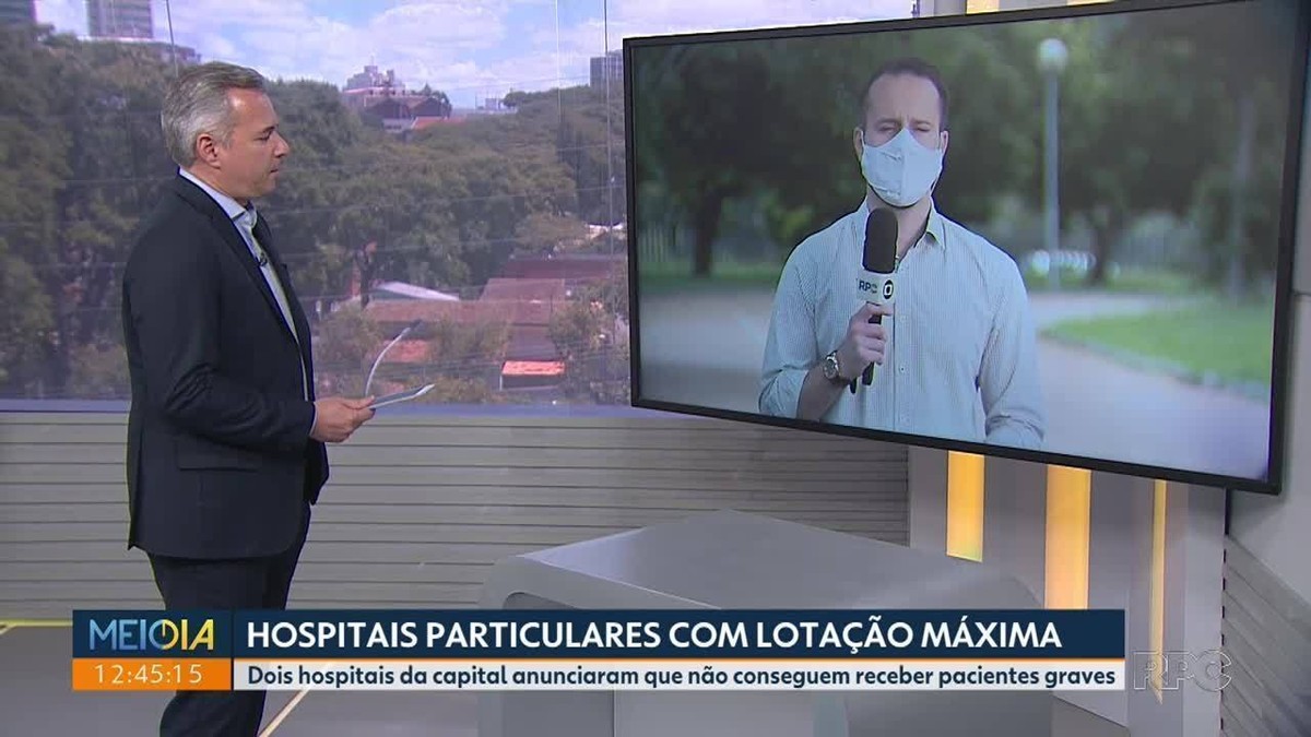 Hospitais Evangélico e Trabalhador estão com 100% dos leitos de UTI  reservados para Covid-19 lotados, diz Sesa, Paraná