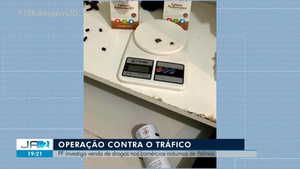 PF investiga venda de drogas nos comércios noturnos de Palmas