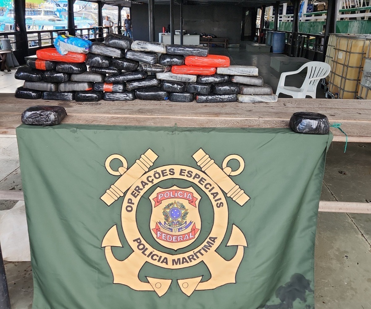 Cerca de 43kg de drogas escondidas em pneus foram aprendidas no interior do AM