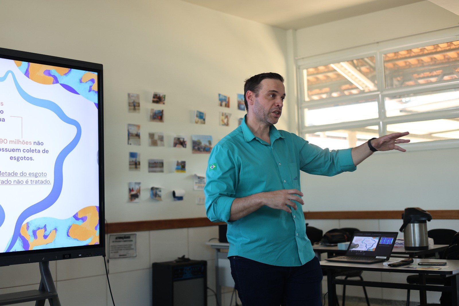 Agentes de saúde de Santa Rita e Brasilândia recebem capacitação em saneamento