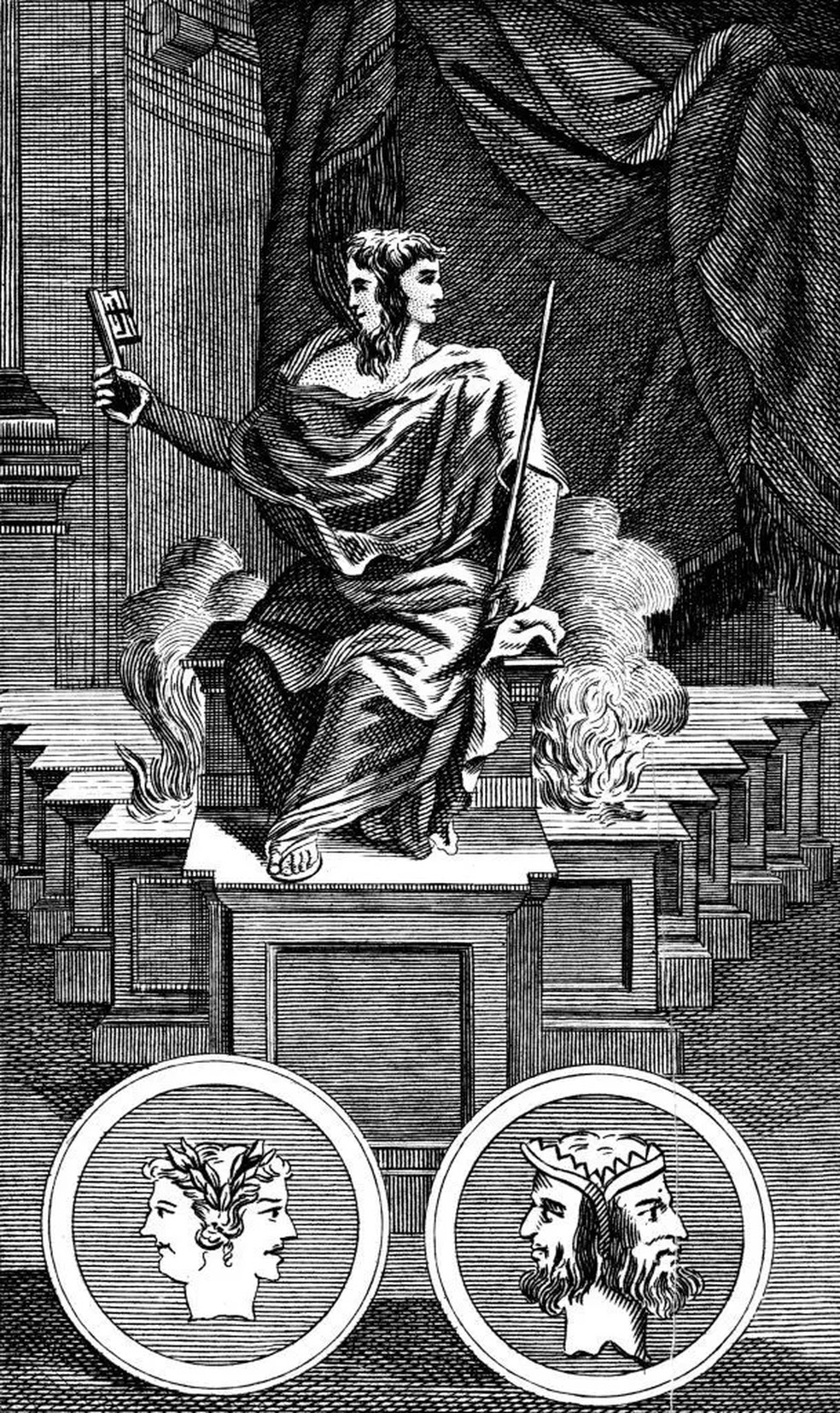 Janus era o deus romano dos 'começos e fins' — Foto: Getty Images via BBC