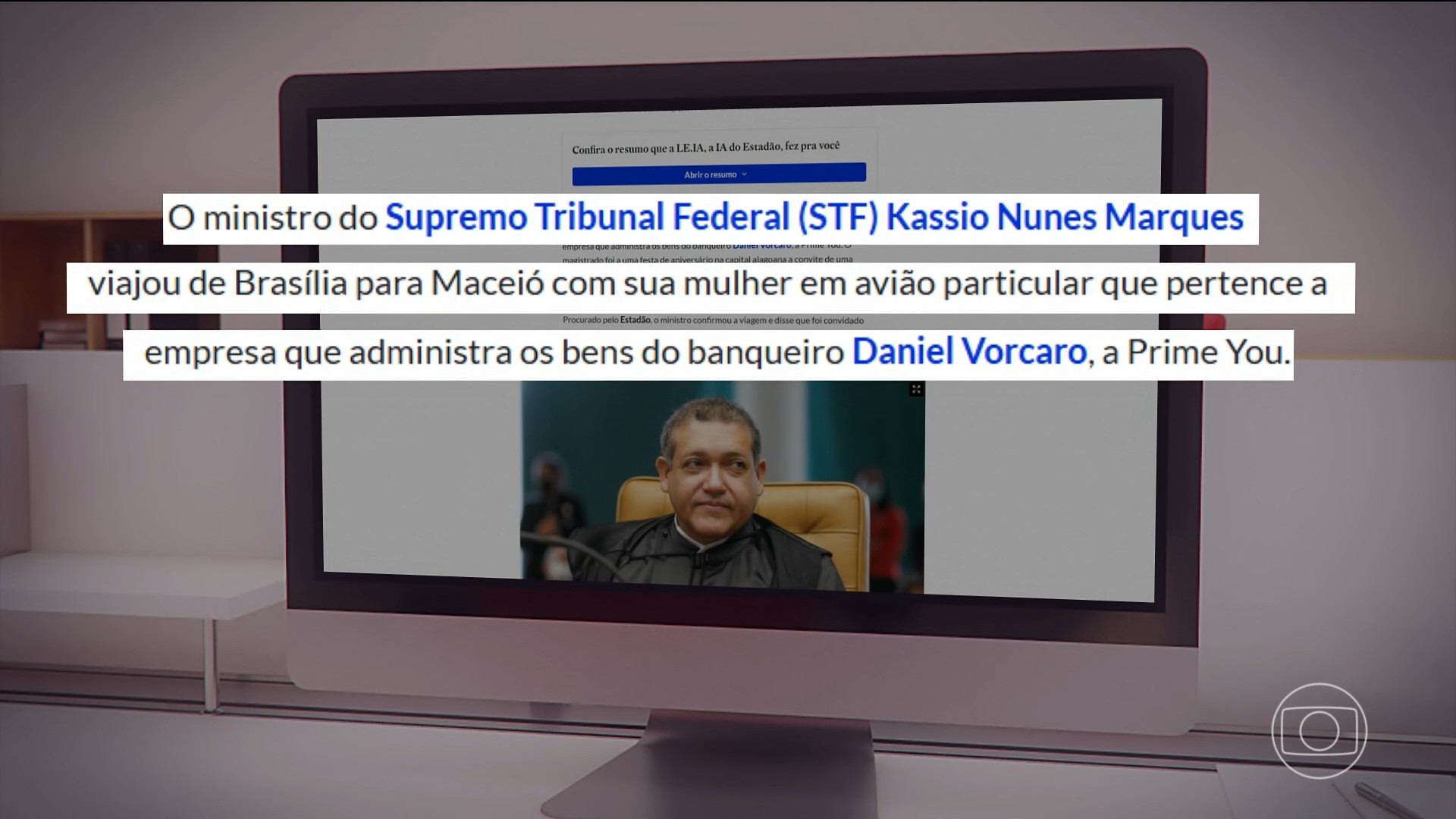 Nunes Marques viajou em avião particular ligado à advogada que atua para o Banco Master