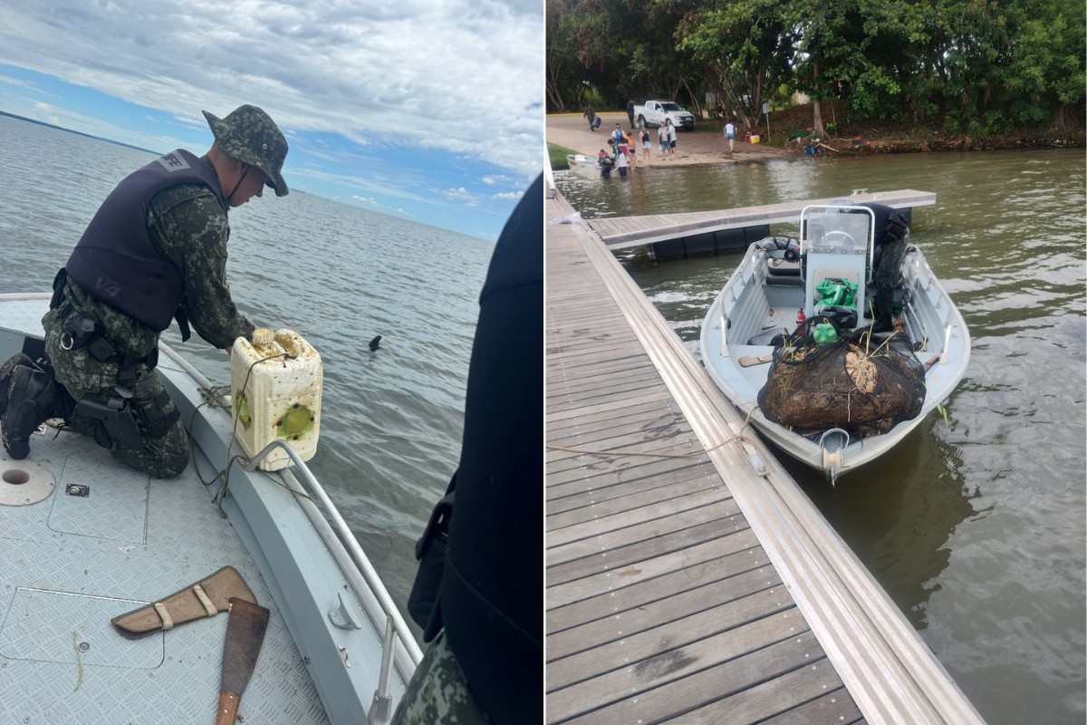 Materiais de pesca proibidos são apreendidos durante a Operação Piracema em Presidente Epitácio