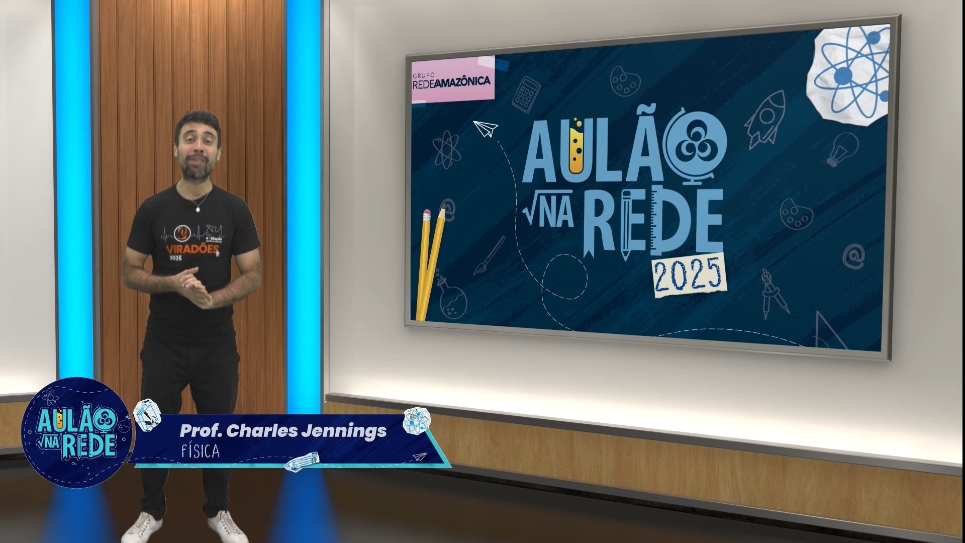 Aulão na Rede: professor de física explica sobre calorimetria e propagação de calor