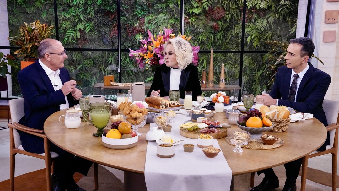 Alckmin no programa Mais Você