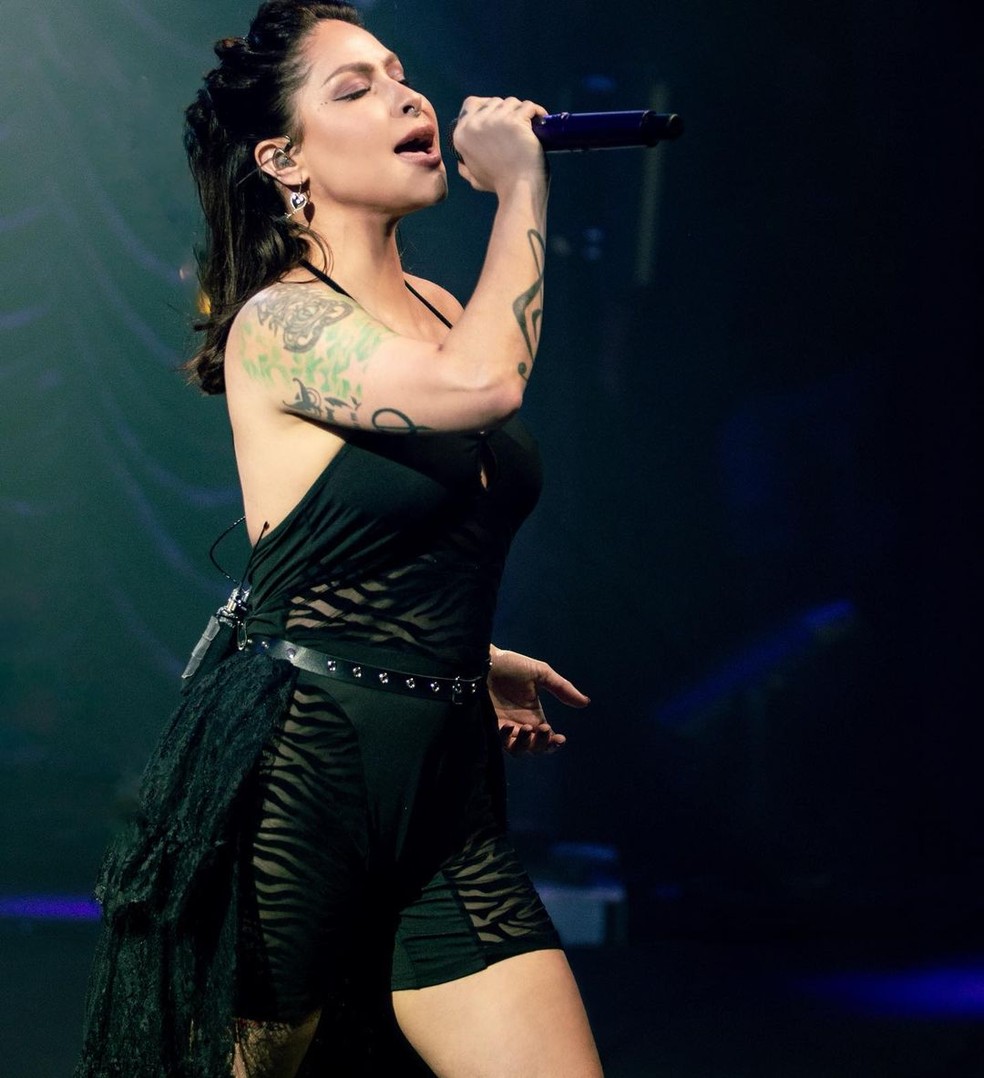 Pitty no 2º Red Dog Festival, em Manaus — Foto: Divulgação/Stephanie Hahne