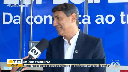 Palmas recebe carretas com atendimentos gratuitos especializados na saúde da mulher