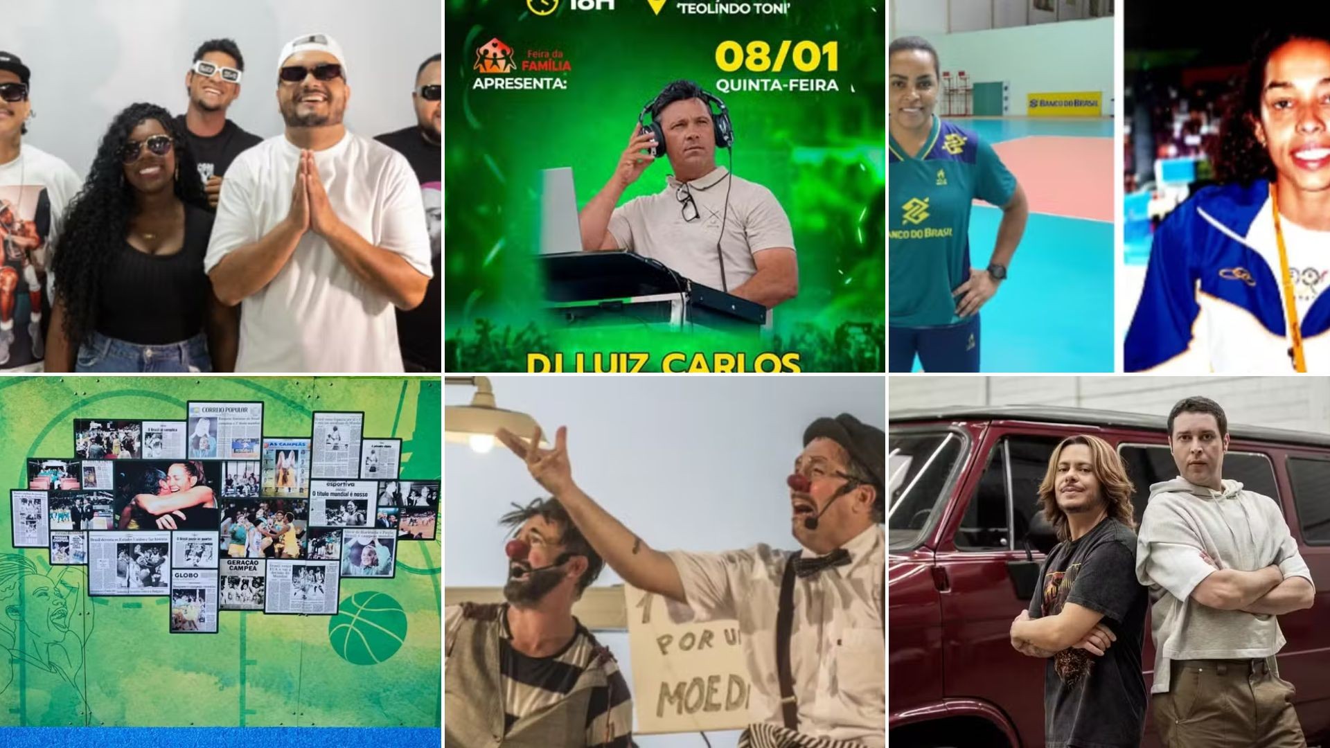 Samba raiz, desafio com medalhistas olímpicas e estreia nos cinemas': veja as atrações do centro-oeste paulista