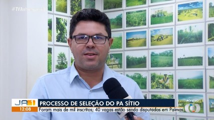 Mais de mil pessoas se inscreveram para seleção de um projeto de assentamento em Palmas