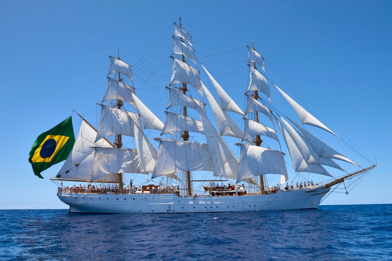 Navio Cisne Branco retorna à Paraíba após dois anos e abre visitação gratuita em Cabedelo