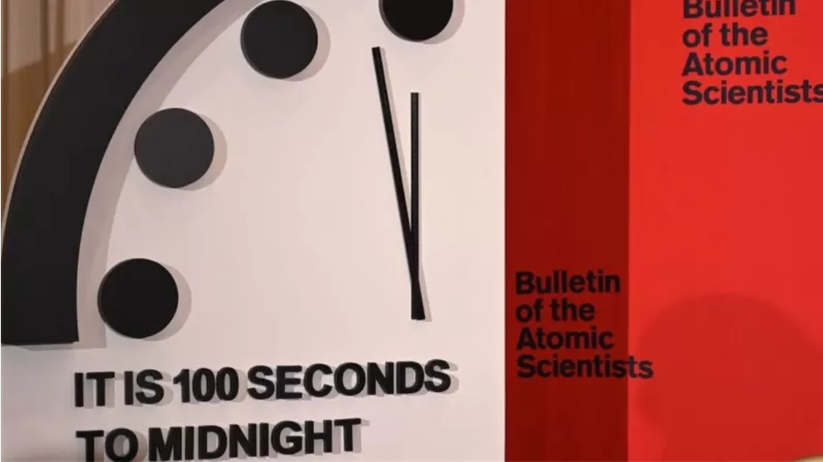 O 'Relógio do Juízo Final' está a 90 segundos da catástrofe global