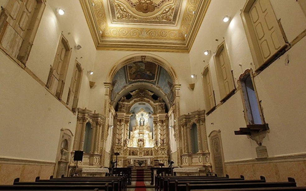  Igreja de Nossa Senhora da Graça, em Salvador — Foto: Divulgação