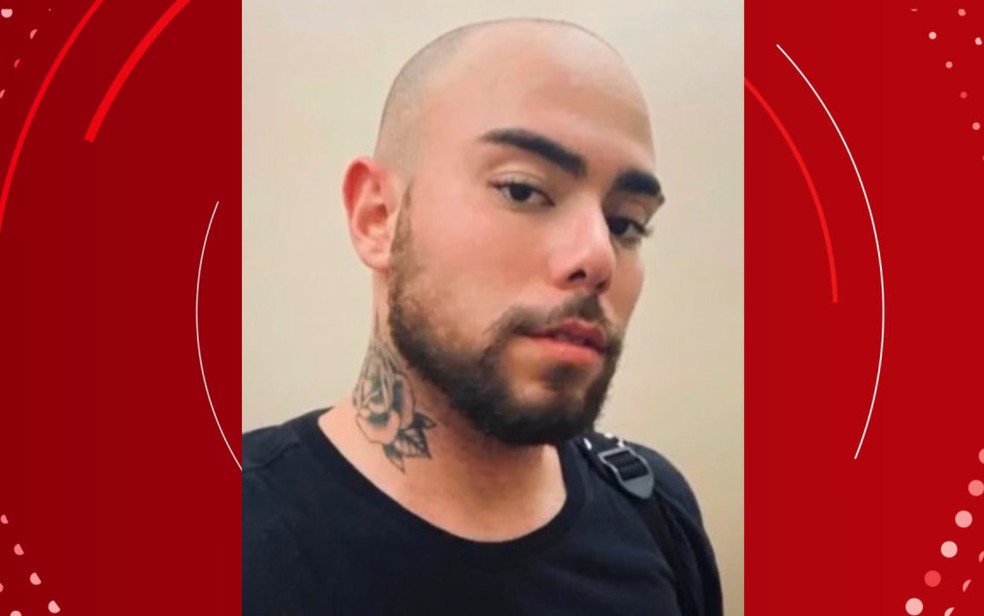 Filipe Cunha é suspeito de matar a própria mãe com golpes de canivete — Foto: Reprodução/TV Bahia