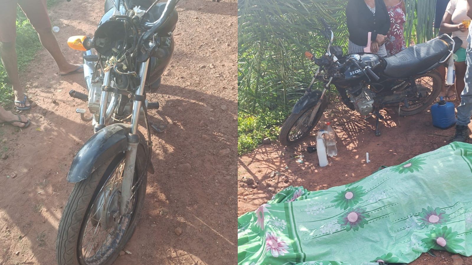 Motorista de ônibus morre em grave acidente no Norte do Piauí; mulher fica ferida