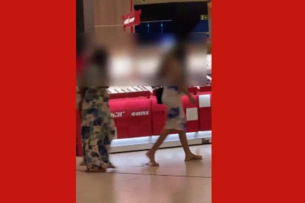 Grávidas são detidas suspeitas de furtar material escolar em shopping de Cuiabá; vídeo