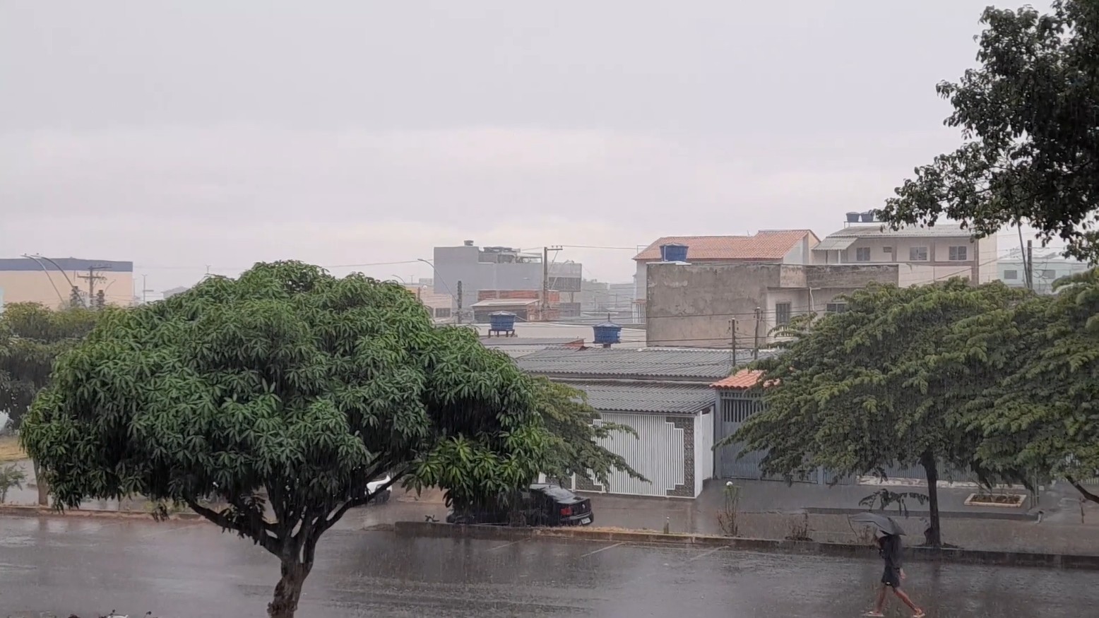 DF registra pancadas de chuva inéditas para um 12 de junho; veja previsão para os próximos dias