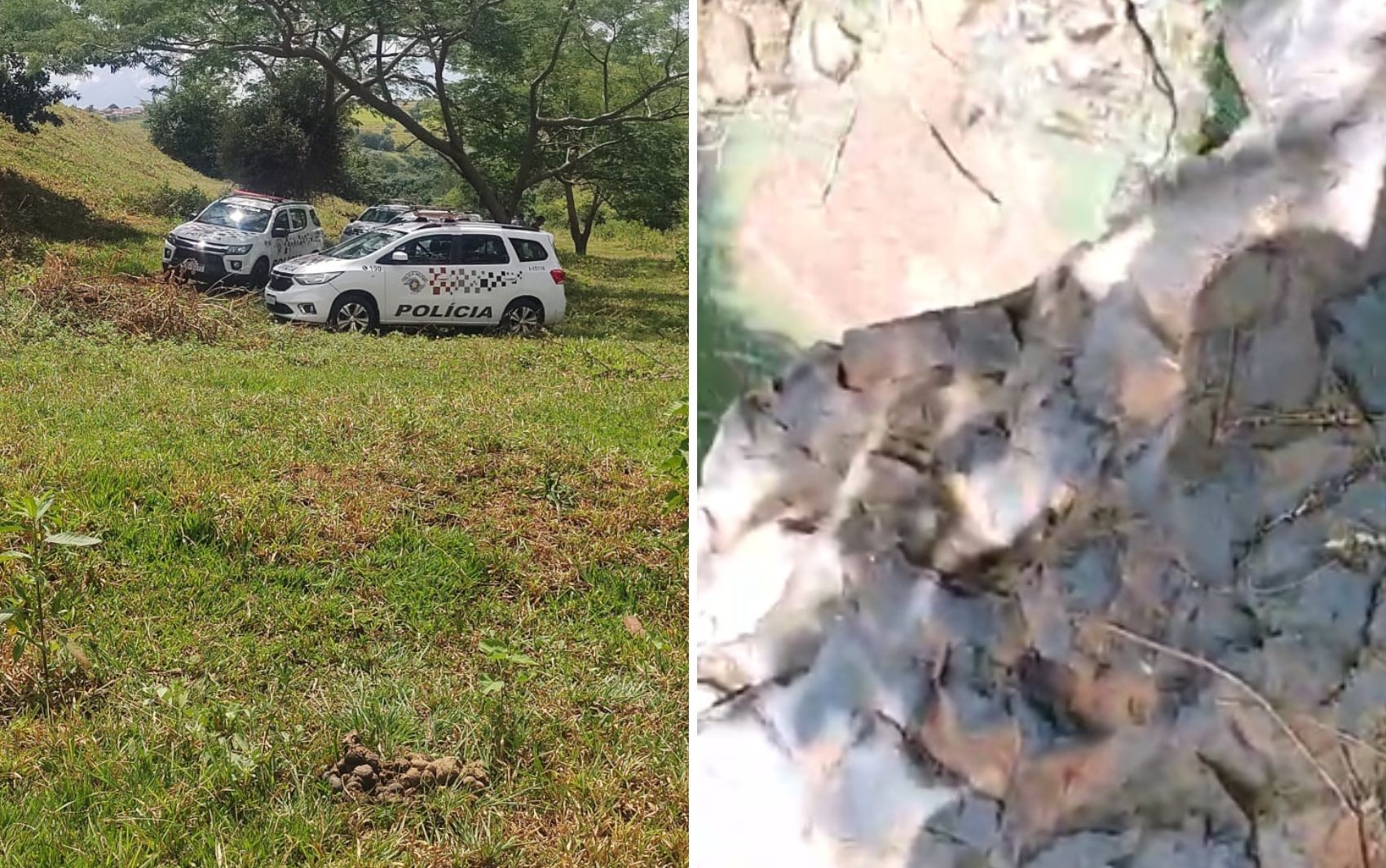 Homem é encontrado morto em cachoeira de Franca, SP