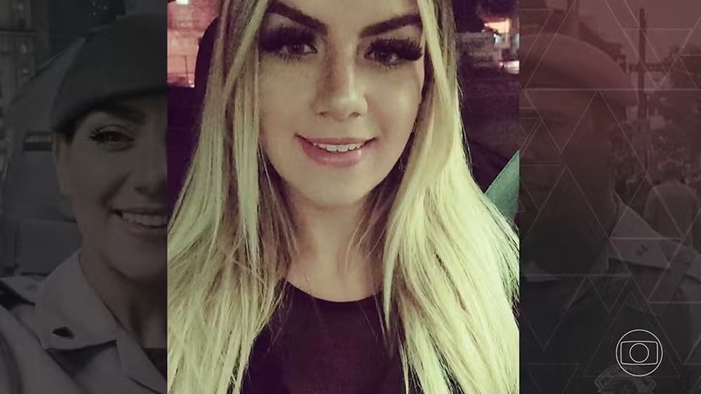 PM Gisele Alves Santana foi encontrada morta em casa na cidade de São Paulo. — Foto: Reprodução/TV Globo/Fantástico