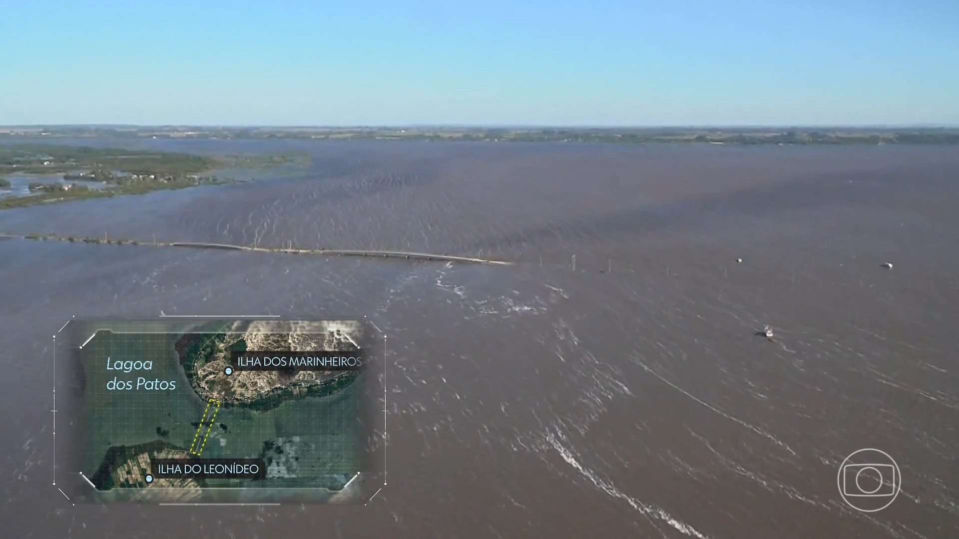 Em Rio Grande, no extremo sul do RS, água atinge o maior nível do ano