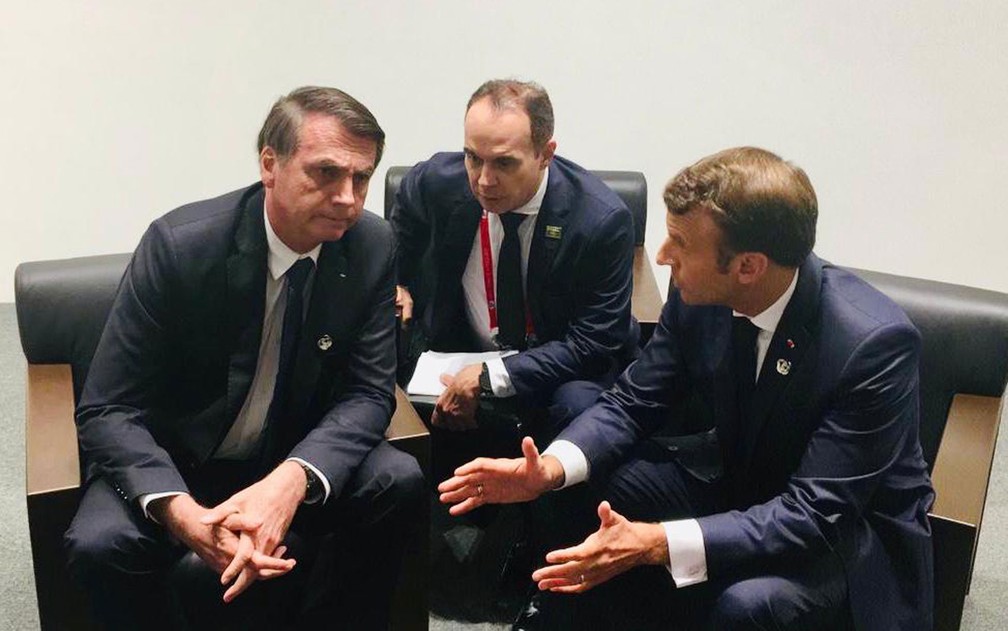 Veja as frases que marcaram a elevação de tensão entre Bolsonaro e Macron |  G1