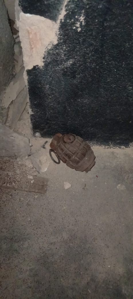 Granada é encontrada em prédio na Região Centro-Sul de BH