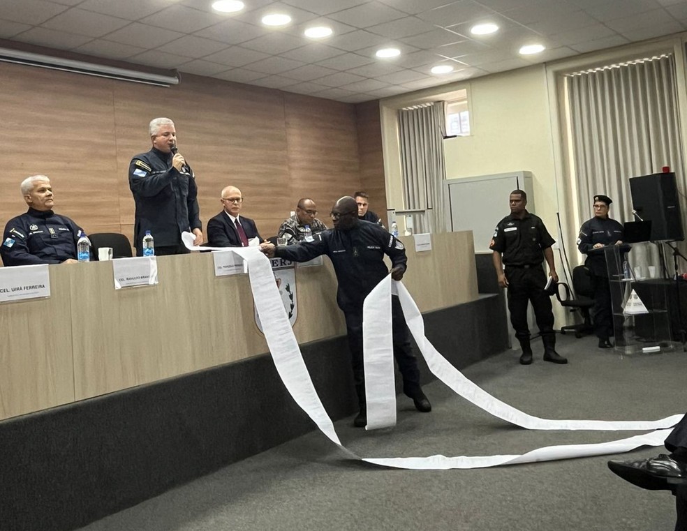 Ficha criminal de TH da Maré exibida pelo Secretário de Polícia Militar