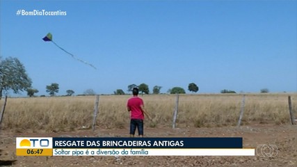 Brincadeiras tradicionais chamam atenção das crianças em 2024