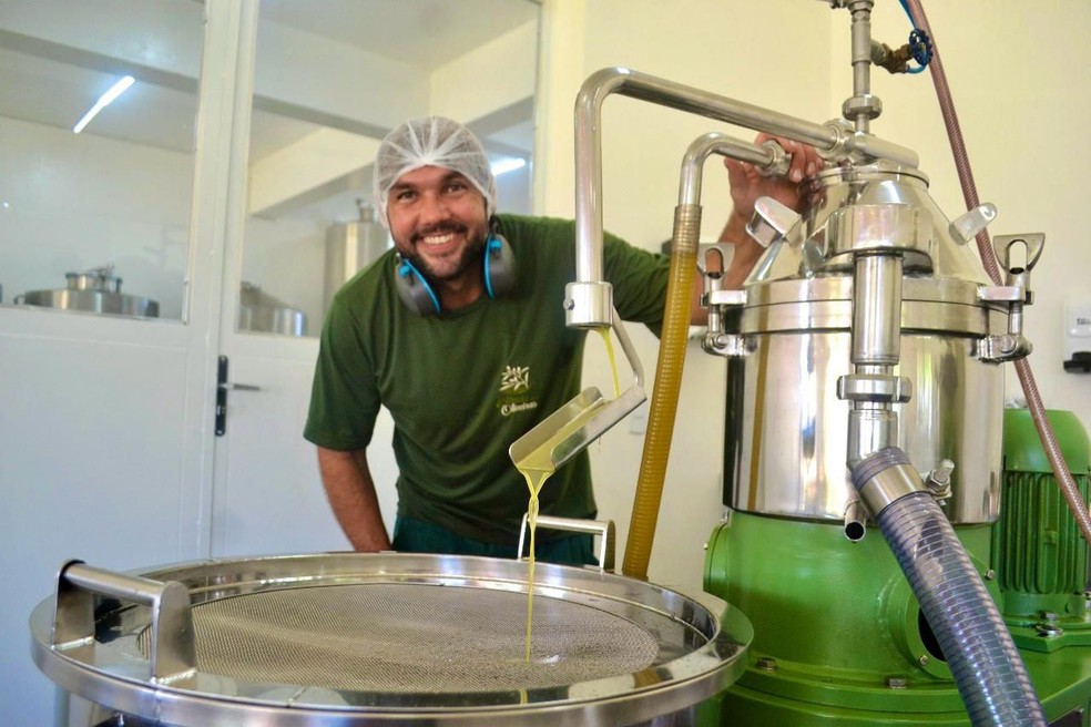 André Goelzer, responsável pela produção e dono da fazenda Estância das Oliveiras. — Foto: Divulgação