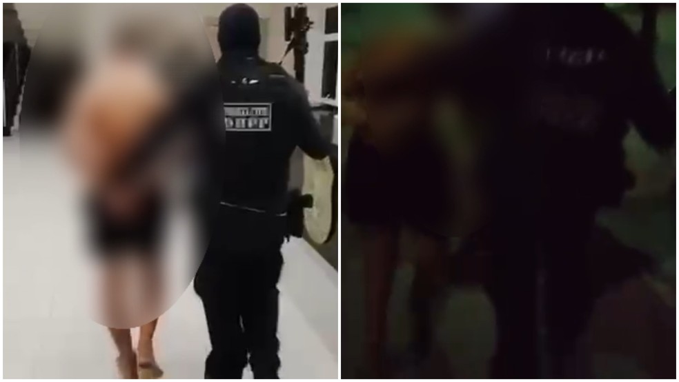 Dois são presos por agredir até a morte uma uma mulher em situação de rua, em Fortaleza (CE) — Foto: Polícia Civil