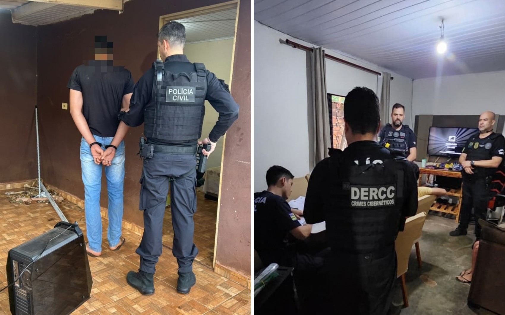 Operação prende quatro suspeitos de armazenar conteúdo de abuso infantojuvenil em Goiás