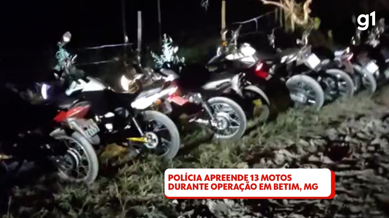 Polícia Militar apreende 13 motos durante operação em Betim