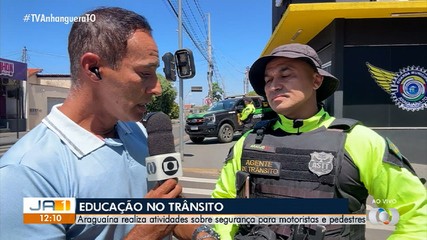 Araguaína realiza atividades sobre segurança no trânsito