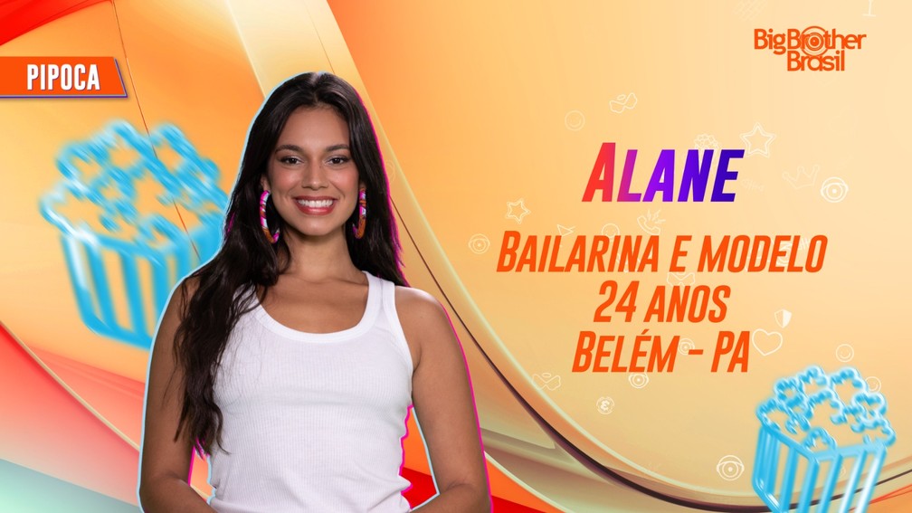 Alane no 'BBB 24' — Foto: Divulgação