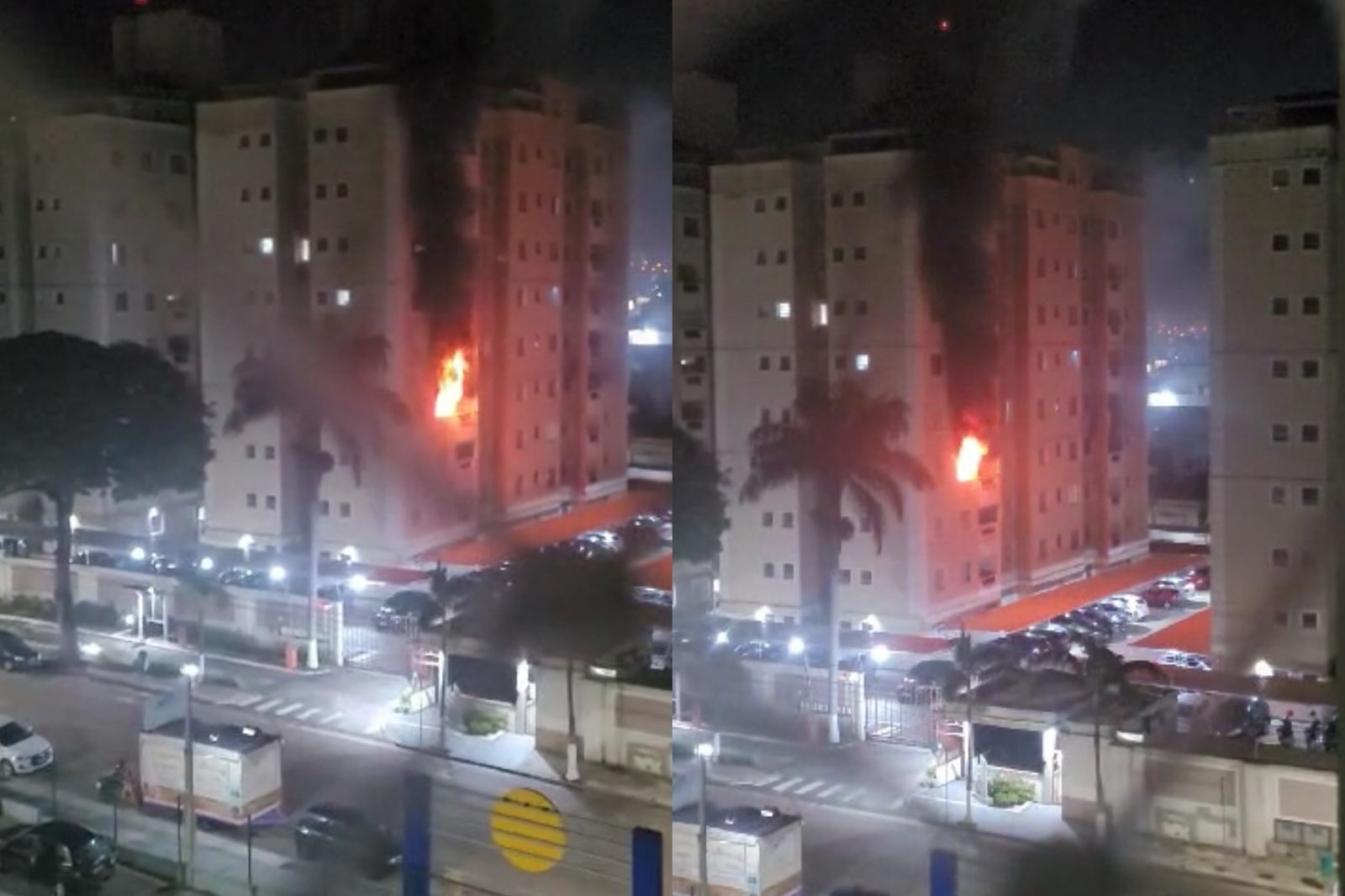 Incêndio destrói apartamento em Jundiaí
